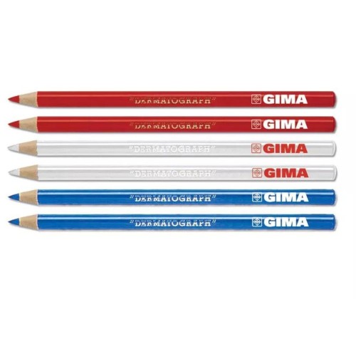 Lápiz dermográfico. Caja de 6uds.