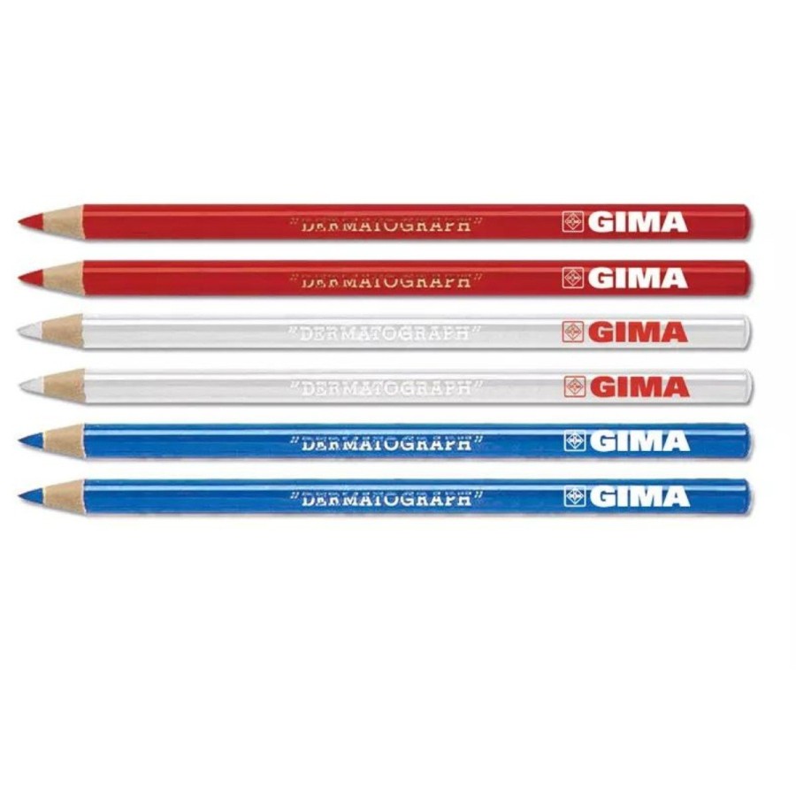 Lápiz dermográfico. Caja de 6uds.