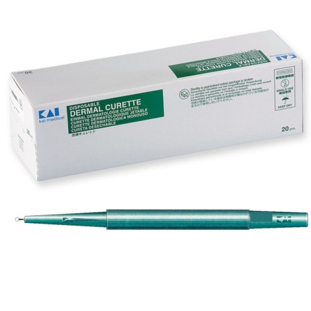 Cureta Dermatológica KAI. 20 uds.