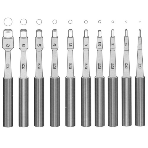 Cureta Dermatológica BIOPSIA-PUNCH KAI. 20 uds.