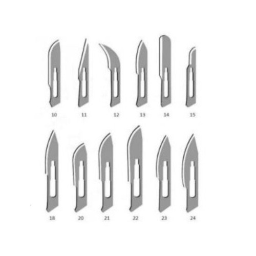 Hojas Bisturí Estériles nº 10 Swann Morton 100 Uds.