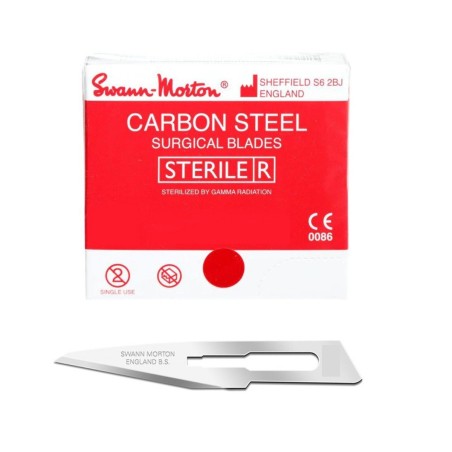 Hojas Bisturí Estériles nº 11 Swann Morton 100 Uds. en Sivemedical