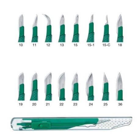 Bisturí de seguridad Aesculap - C/ 10 uds.