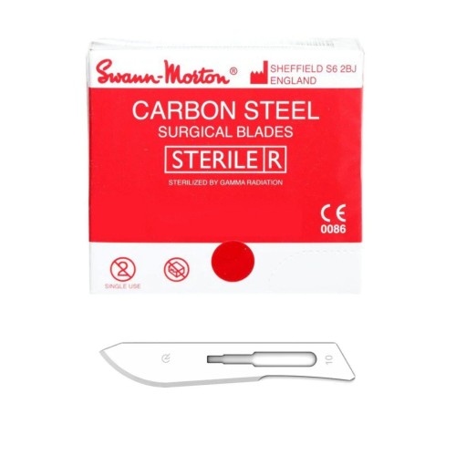 Hojas Bisturí Estériles nº 10 Swann