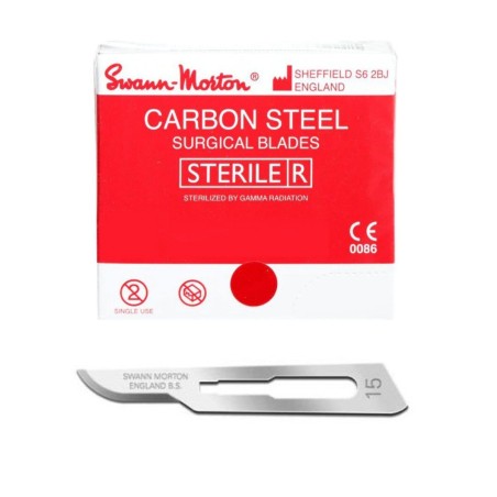 Hojas Bisturí Estériles nº 15 Swann Morton