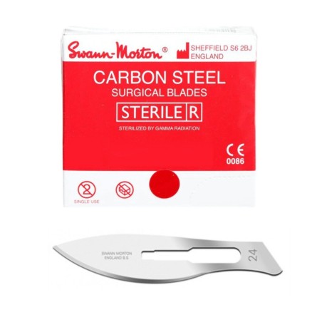 Hojas Bisturí Estériles nº 24 Swann Morton