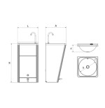 Lavamanos Registrable Portátil