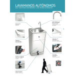 Lavamanos Registrable Portátil
