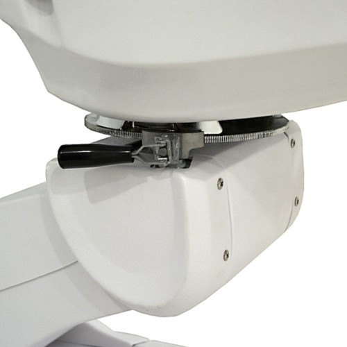 Camilla alta gama eléctrica 3 motores TEMPO Blanco.