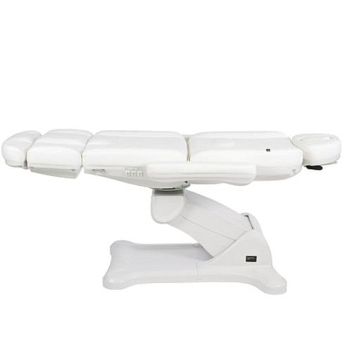 Camilla alta gama eléctrica 3 motores TEMPO Blanco.