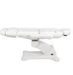 Camilla alta gama eléctrica 3 motores TEMPO Blanco.