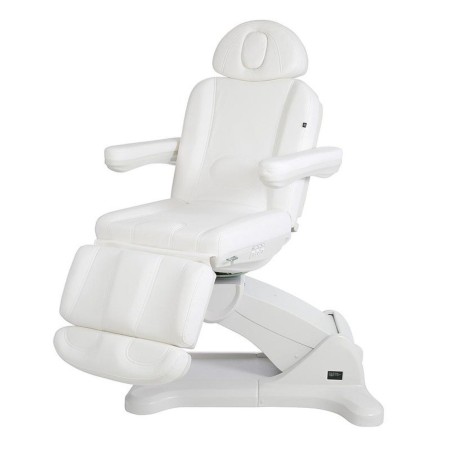 Camilla alta gama eléctrica 3 motores TEMPO Blanco.