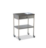 Mesa Auxiliar Inoxidable 1 Cajón Superior Bandeja Extraíble