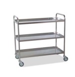 Carro Comidas 3 Estantes Con Reborde