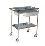 Carro Curas Inoxidable 2 Cajones Sin Cubo Restos y Sin Porta bombonas.