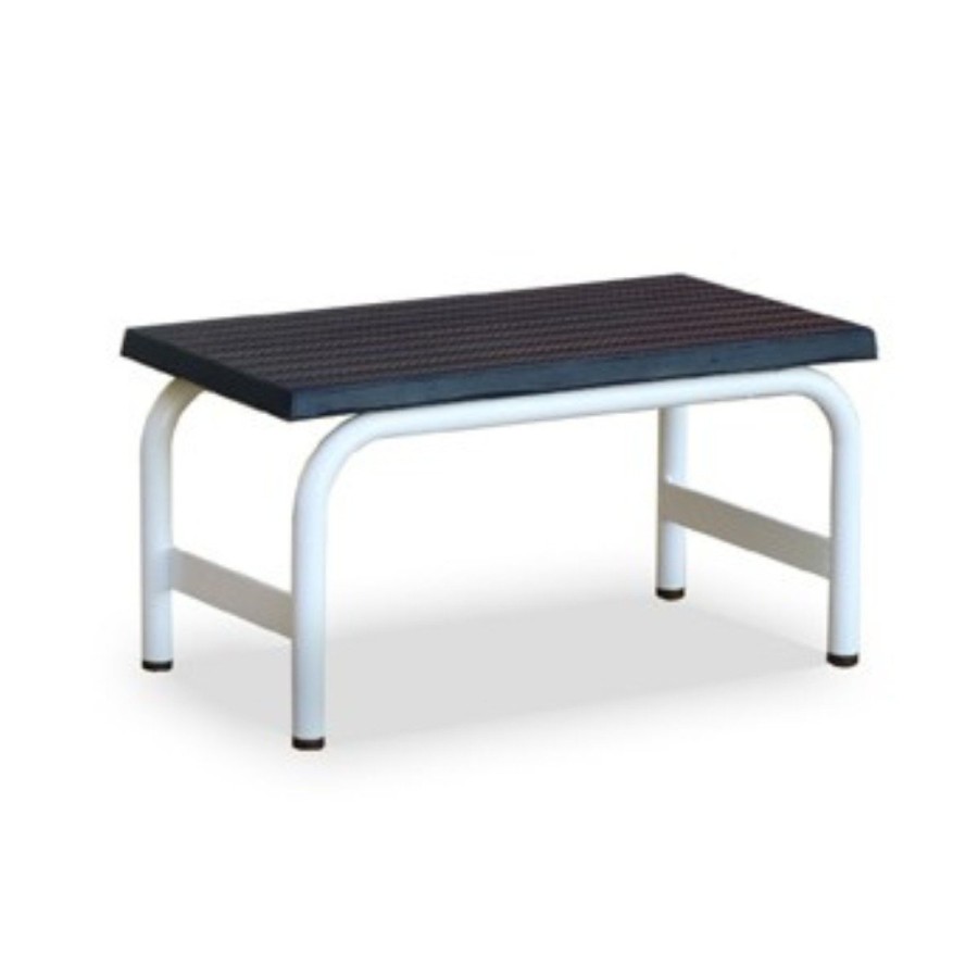 Banqueta 1 tramo blanca