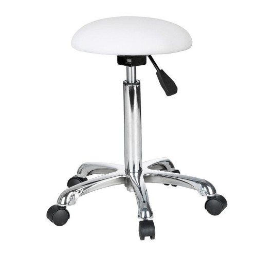 Taburete media esfera blanco modelo PRACTI. Ver disponibilidad.