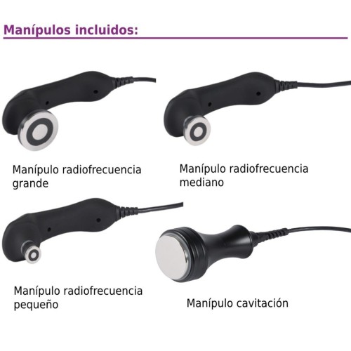 Equipo combinado de cavitación + radiofrecuencia bipolar. Aparatología estética.
