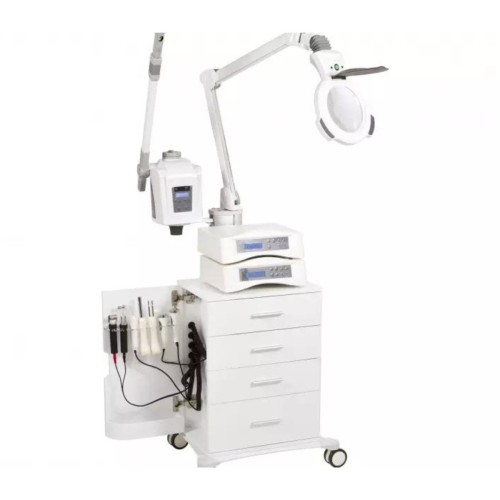 Torre multifunción con lupa 5X, vaporizador