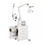 Torre multifunción con lupa 5X, vaporizador