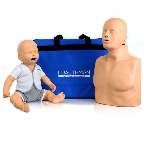 Simulador RCP Adulto/Niño C/Bolsa de tte.