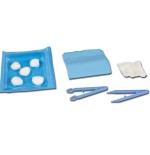 Set de curas estéril con fórceps