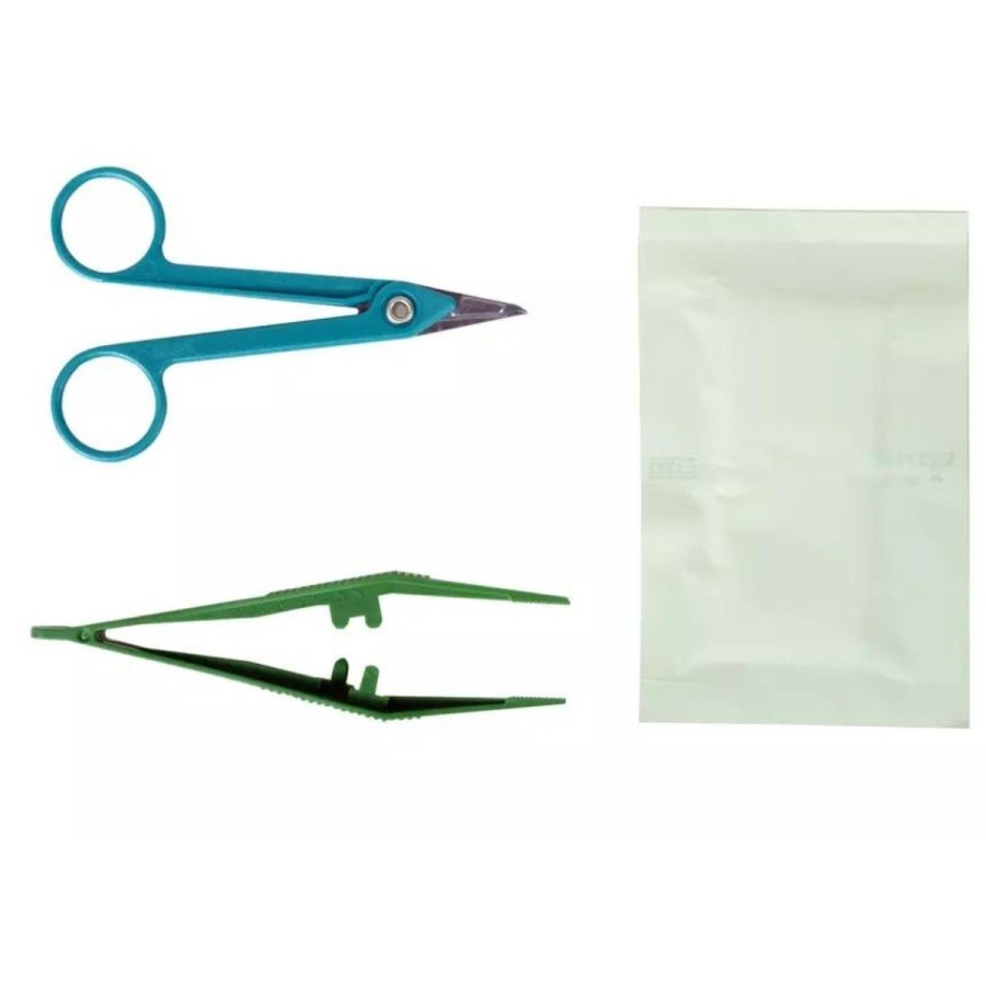 Set de suturas estéril con tijeras Littauer
