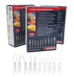 Hojas de Bisturíes estériles de acero al carbón