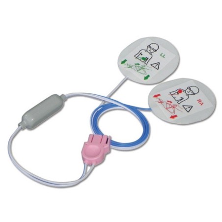 Electrodos pediátricos para desfibrilador AED HeartOn A10