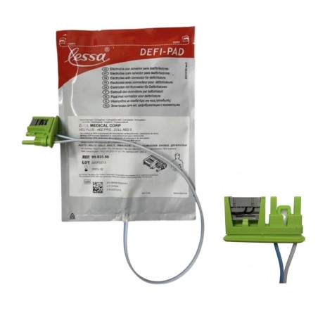 Electrodos pediátricos para desfibriladores Zoll AED Plus/Pro