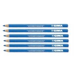 Lápiz dermográfico azul. C/6 uds.