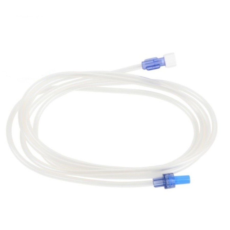 Alargadera de suero conexión macho hembra.