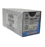 Sutura Ethicon PROLENE monofilamento azul 4/0 45cm C/12 uds.