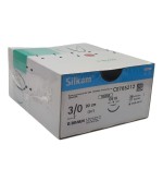 Sutura Silkam® Black 3/0 DS19 3/8 90 cm DDP.