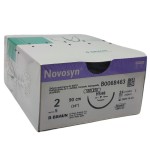 Sutura Novosyn Violet 2 HS48 1/2 90cm C/24u.