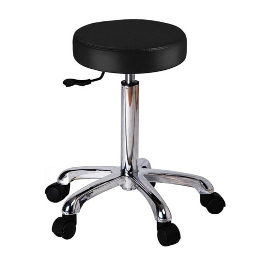 Taburete redondo negro FAST.