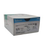 Sutura Silkam® Black 5/0 DS19 3/8 75 cm DDP