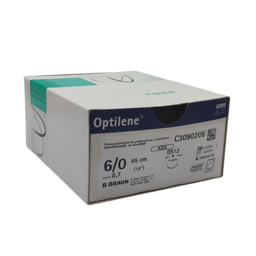 Sutura Optilene 6/0 (0,7) 45CM DS12 (M)  RCP.