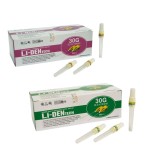 Aguja Li-Den  LI-DEN. 100 uds-  30G X 12MM Y 30G  X 25MM
