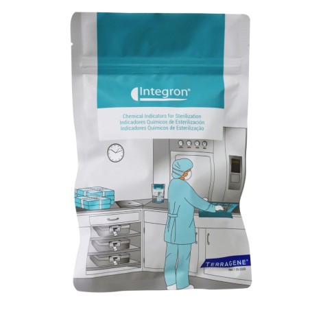 Control químico integrador vapor (dual 121-134ºC) 200u