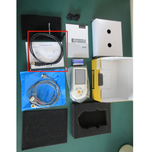 Electrocardiógrafo portátil sin cable MD100E. En stock. Entrega 24h.