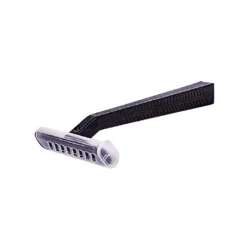 Rasuradora no estéril azul y verde, 1 hoja con peine 100 u.