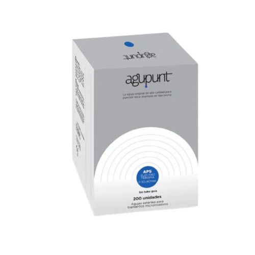 APS Electroterapia 0,32x40mm azul s/tubo C/200u.