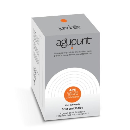 APS Electroterapia 0,30x30mm naranja s/tubo C/100u