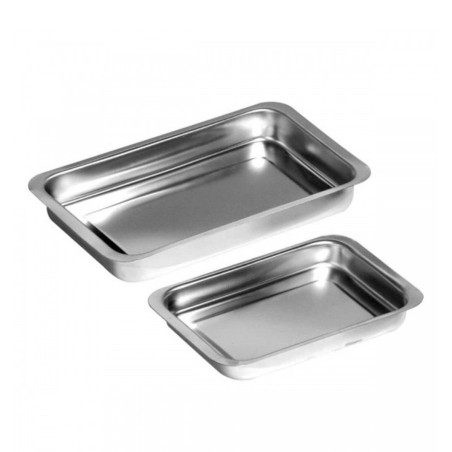 Bandejas universales en acero inox. para instrumentacion quirurgica