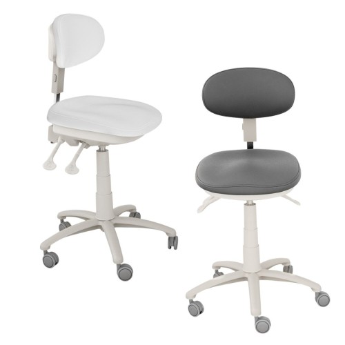 Taburete Sway Elegante con Respaldo Envolvente