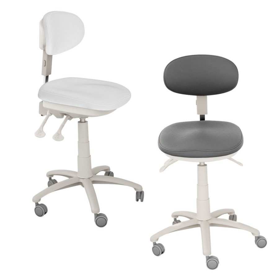 Taburete Sway Elegante con Respaldo Envolvente