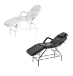 Camilla fija de 3 cuerpos y estructura metálica MYLO