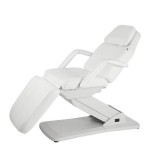 Camilla eléctrica 3 cuerpos y 3 motores, color blanco. STER