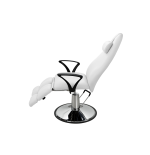 Camilla hidráulica de estética SOL color blanco